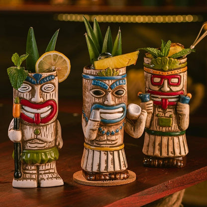 TikiVibe: Hawaiian Style Ceramic Cocktail Mug