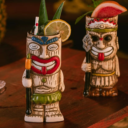 TikiVibe: Hawaiian Style Ceramic Cocktail Mug