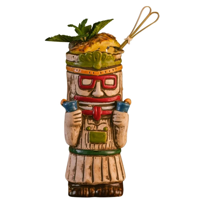 TikiVibe: Hawaiian Style Ceramic Cocktail Mug