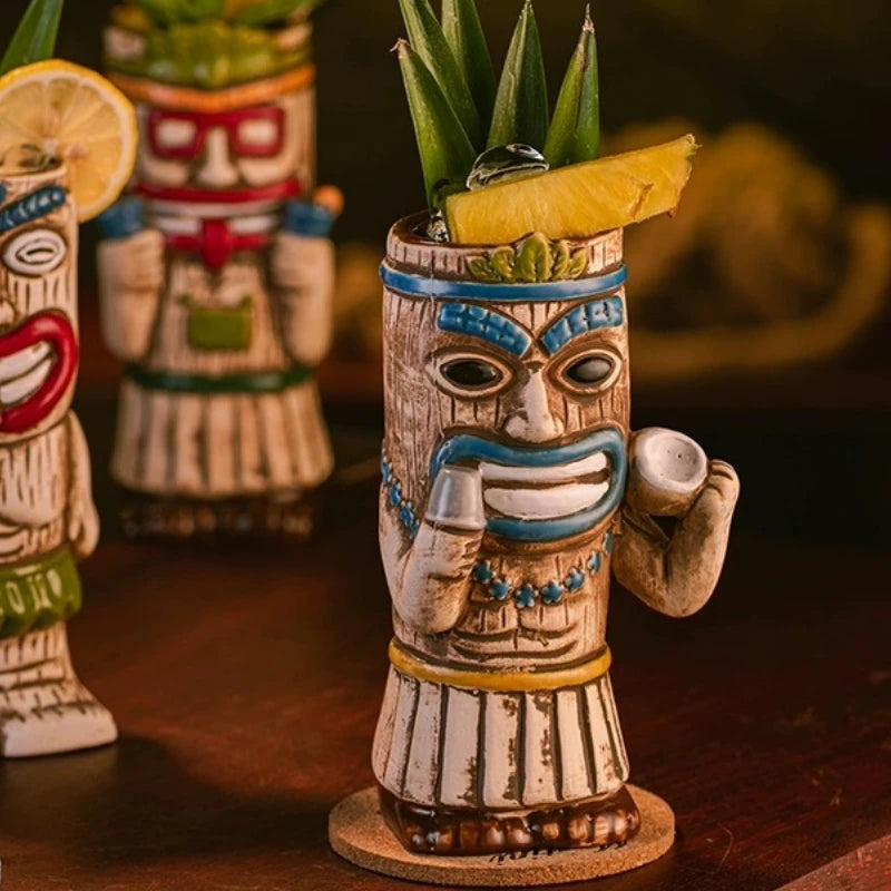 TikiVibe: Hawaiian Style Ceramic Cocktail Mug