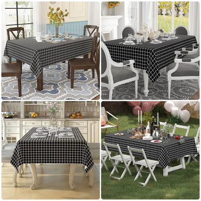 PlaidGuard: Waterproof Stain-Proof Tablecloth