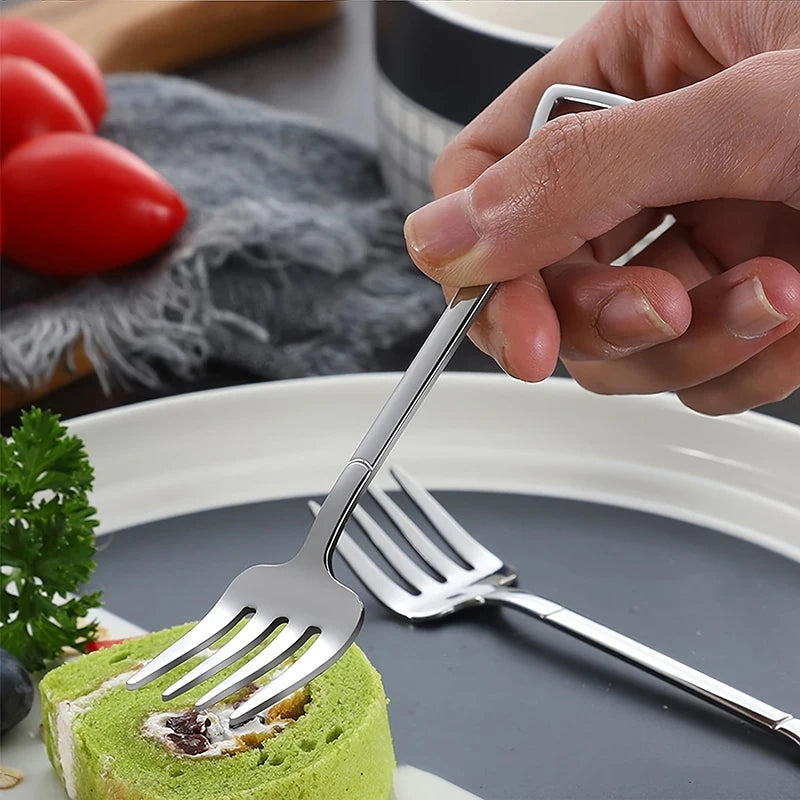 DeliShovel: Creative Stainless Steel Fruit Forks