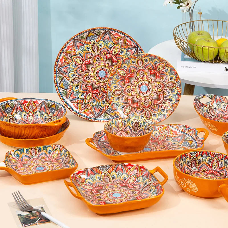 Glaze Ceramic Dinnerware Bowl