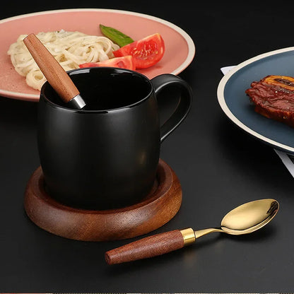 WoodlandEdge: Sapele Handle Cutlery Set