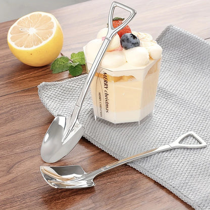 DeliShovel: Creative Stainless Steel Fruit Forks