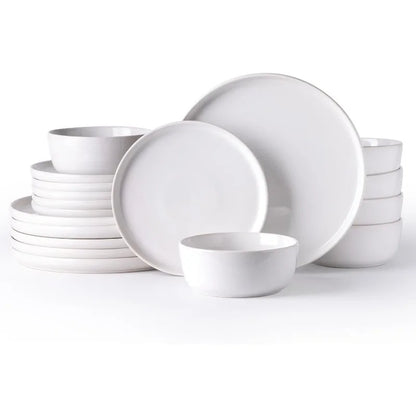 EnduraGlow: AmorArc Stoneware Dinnerware Set